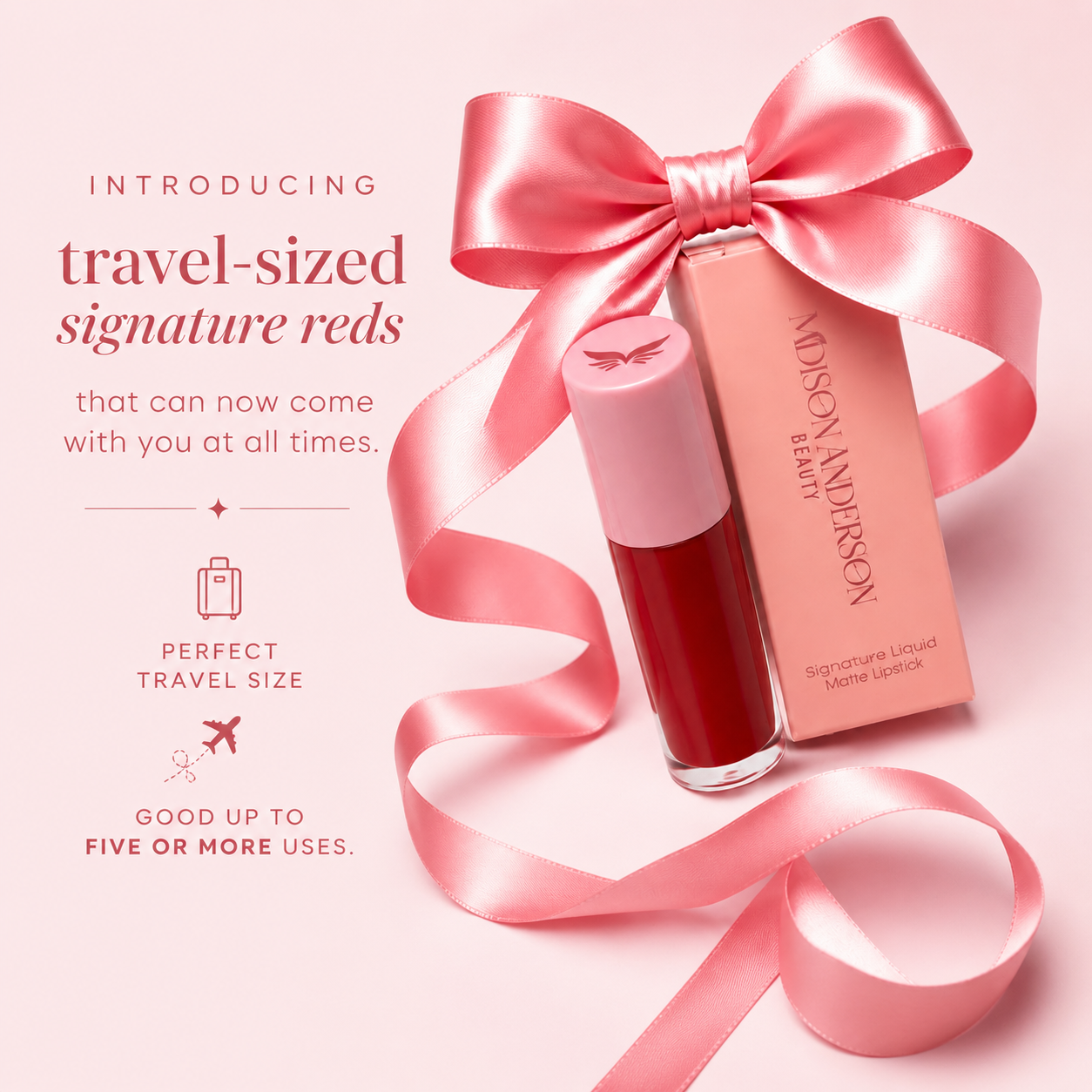 Travel size Signature Red Liquid Matte Lipstick (Copy)
