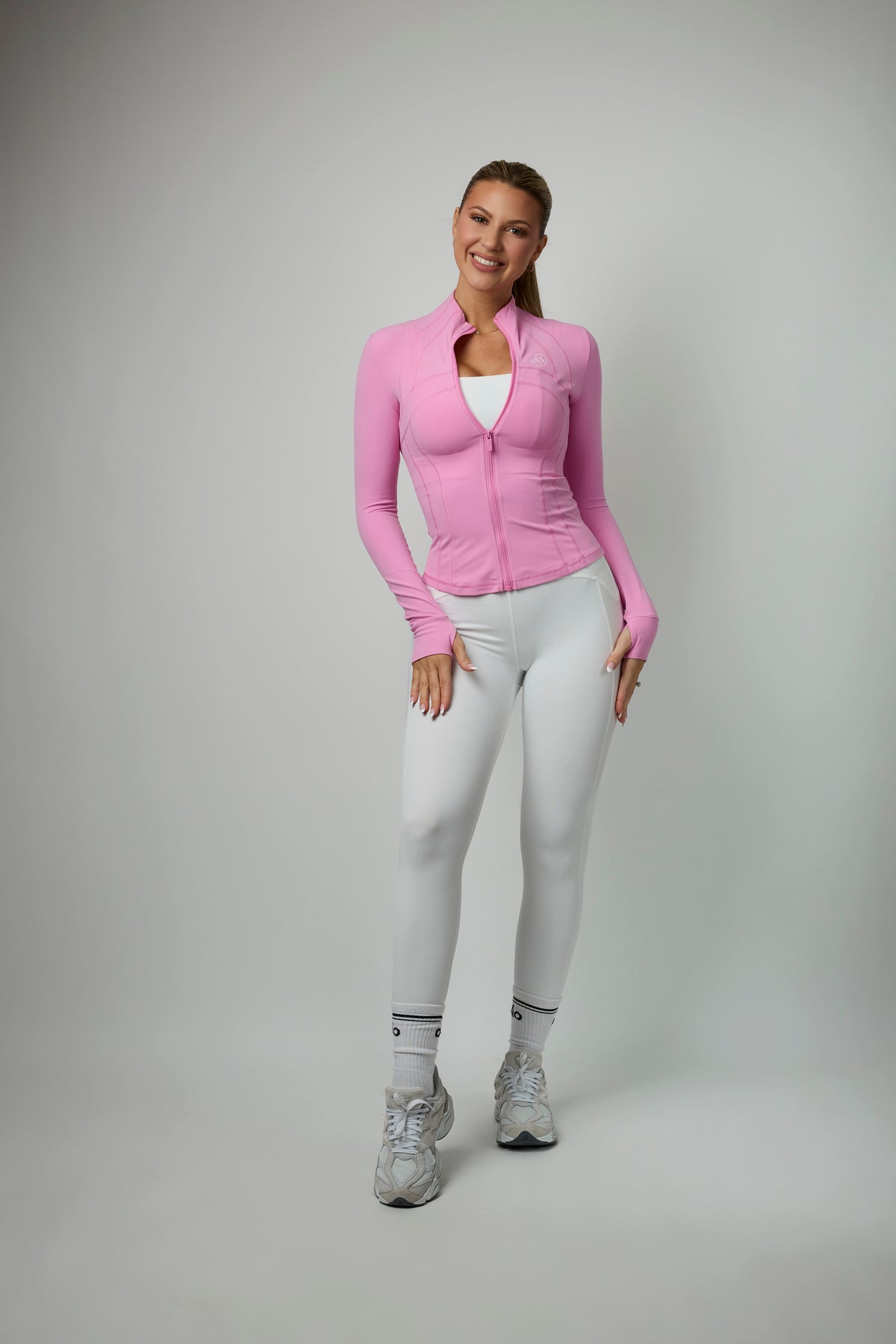 DEFINE ZIP JACKET — Pink