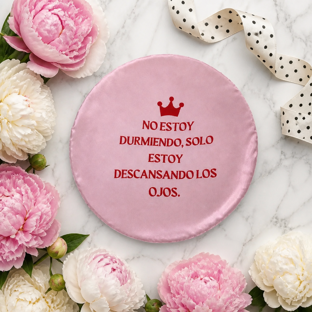 Sleeping beauty🦋 Satin bonnet 👑